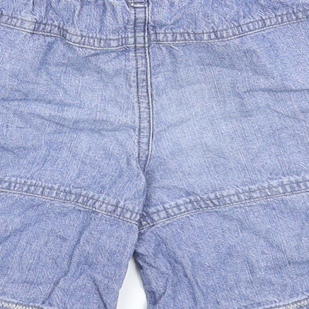 MINIMODE Baby Blue Denim Cropped Jeans Size 12-18 Months