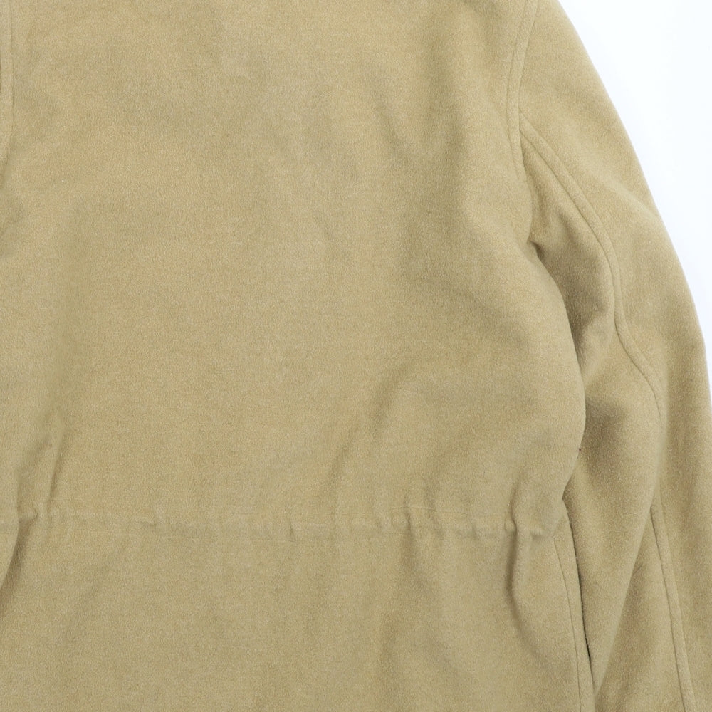 BHS Womens Beige Pea Coat Coat Size 12