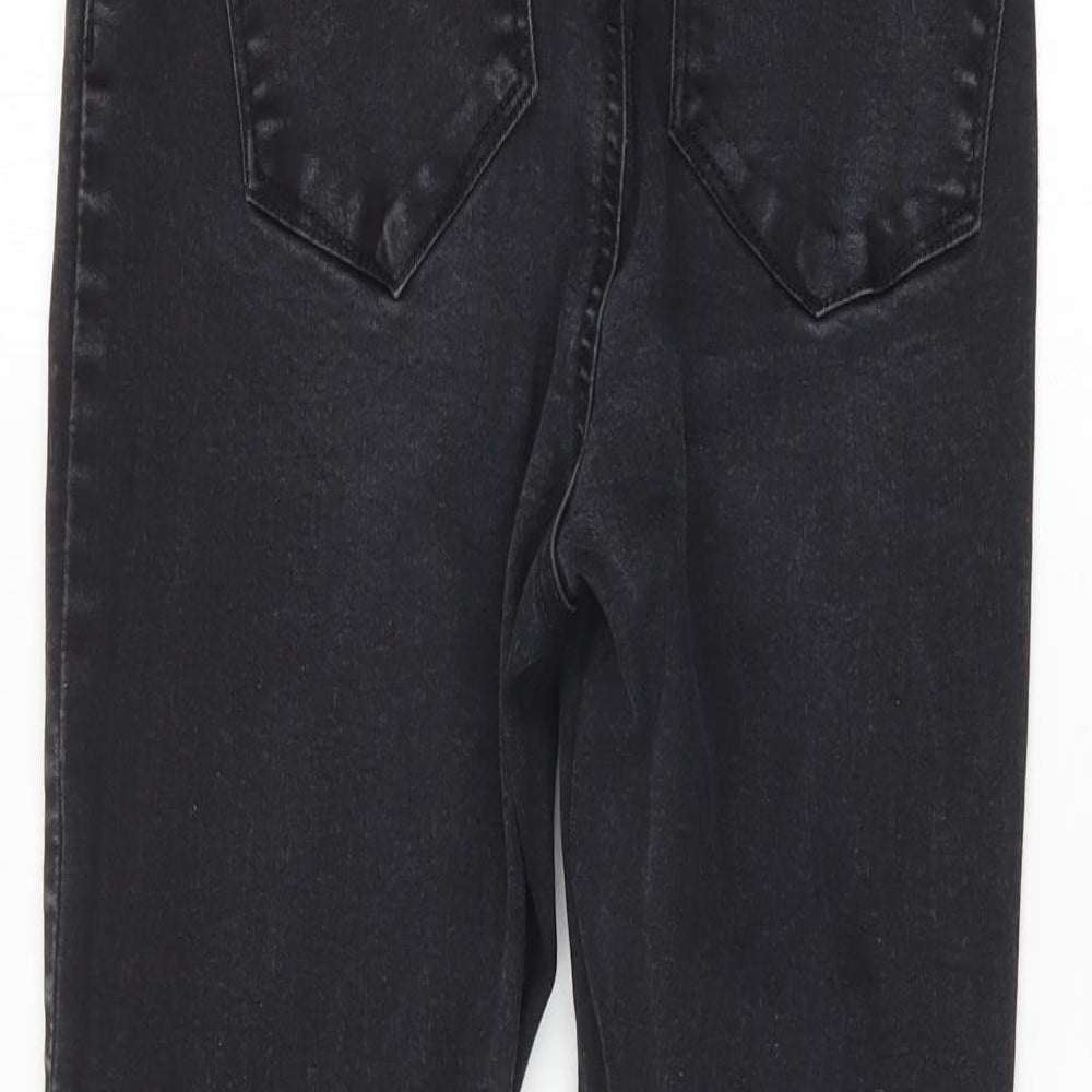 Denim & Co. Womens Black Skinny Jeans Size 14 L26 in