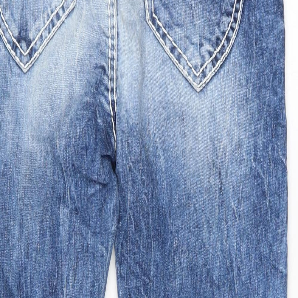 Soccx Womens Blue Straight Jeans Size 27 L26 in