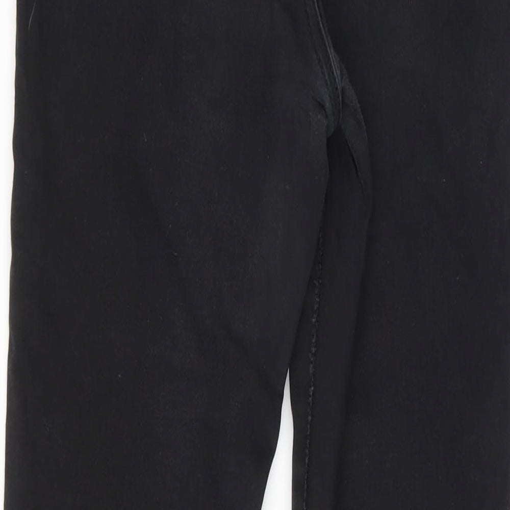 Denim & Co. Womens Black Skinny Jeans Size 14 L27 in