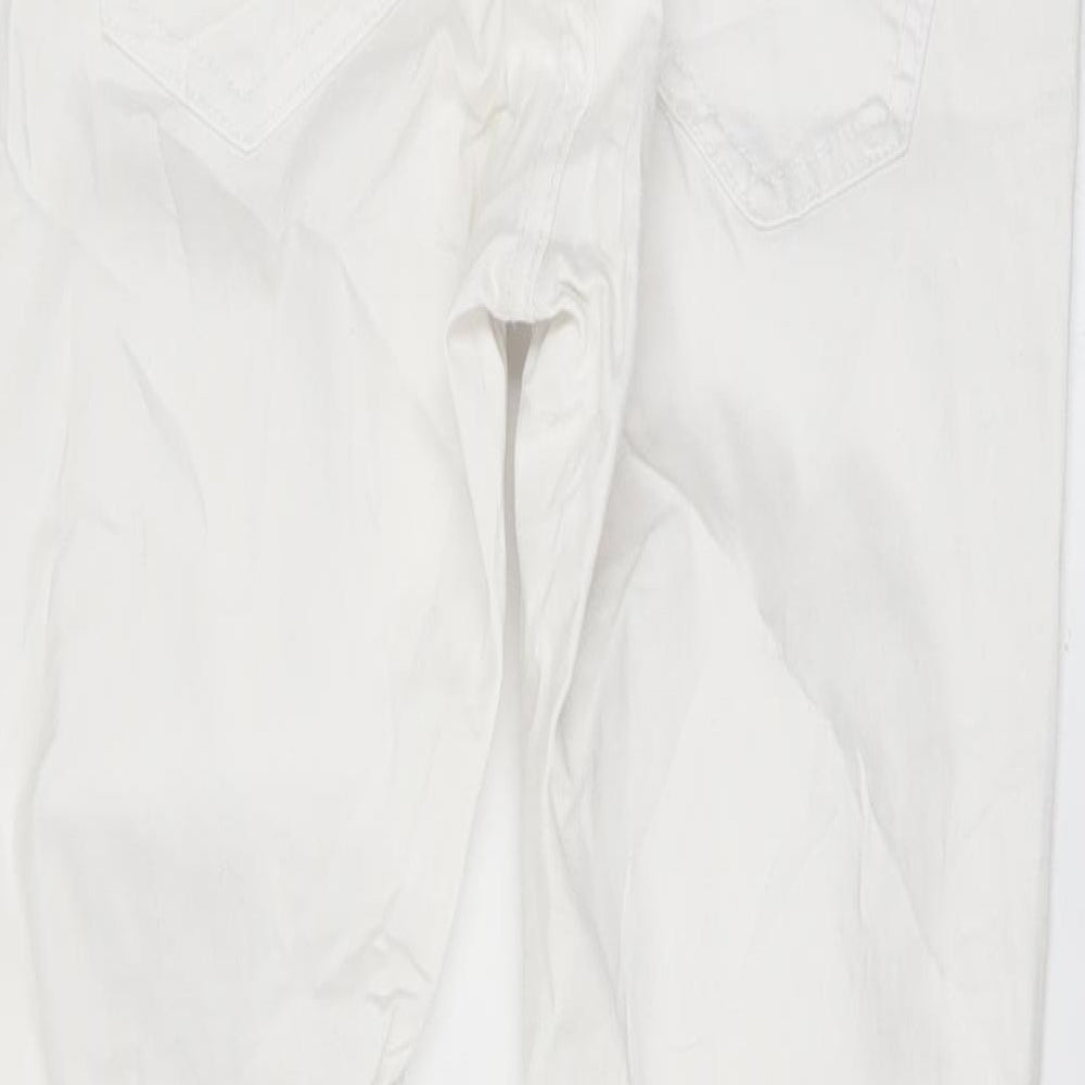 Buena Vista Womens White Skinny Jeans Size XS L32 in