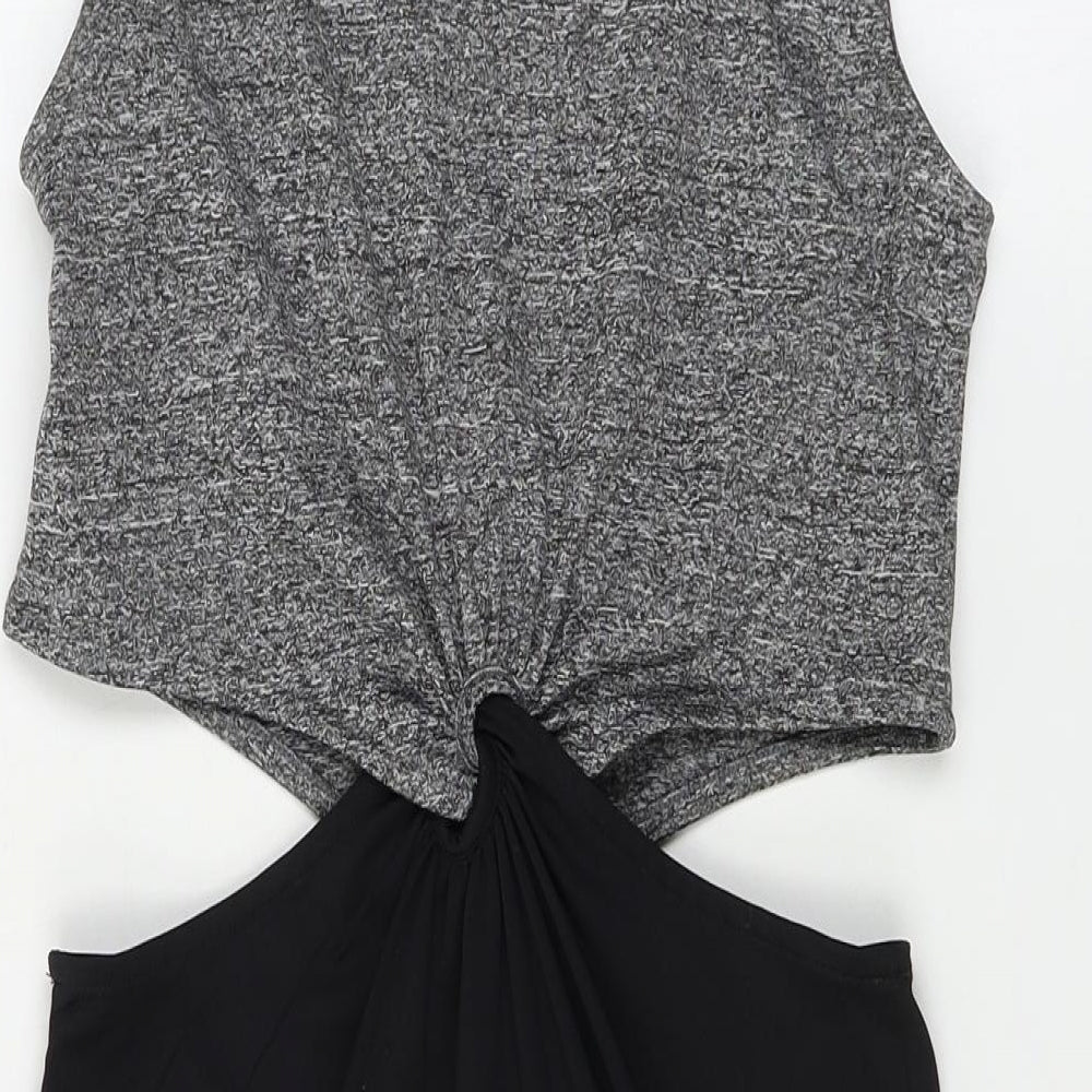 H&M Womens Grey Bodycon Size S
