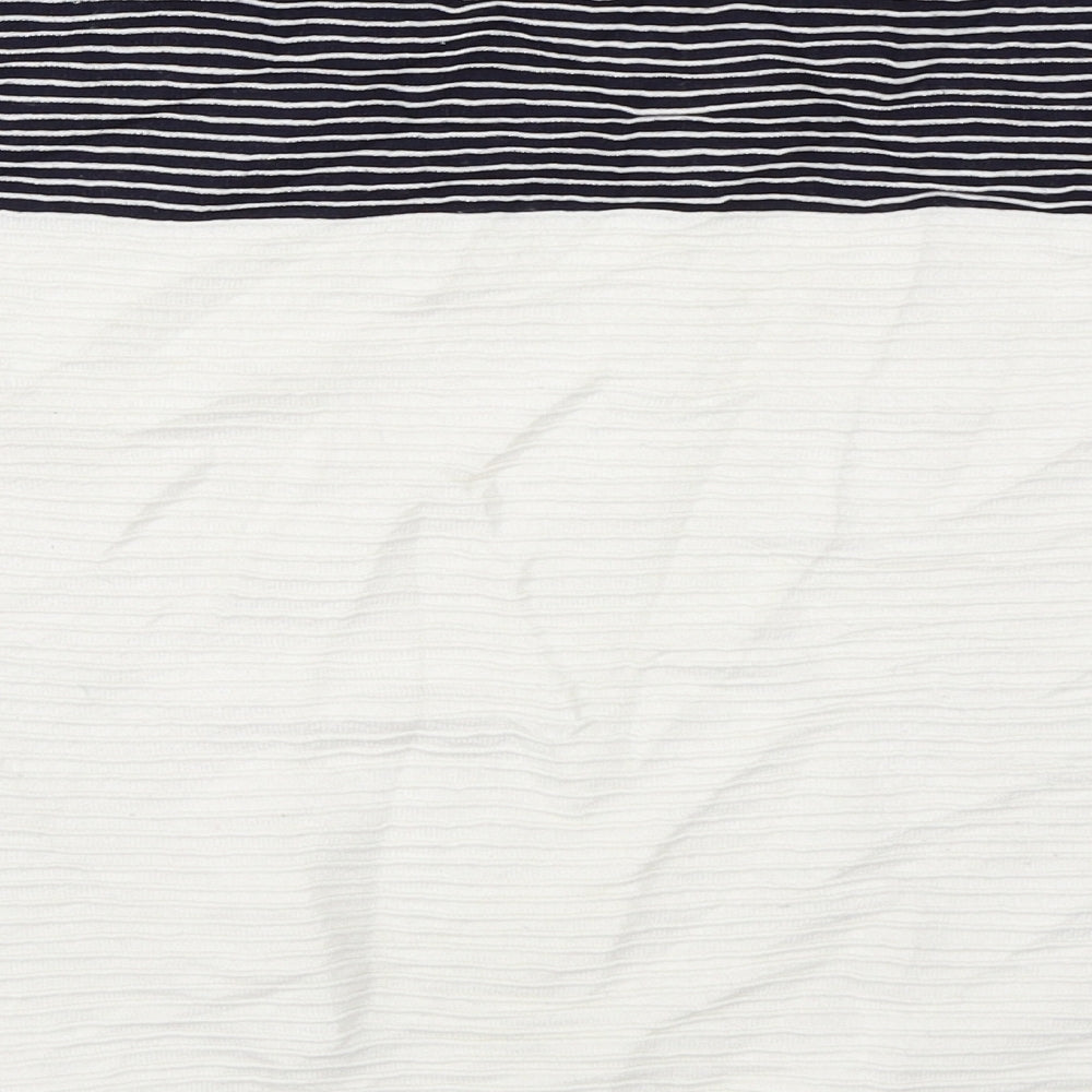 Topshop Womens Blue Striped Pullover Jumper Size 8