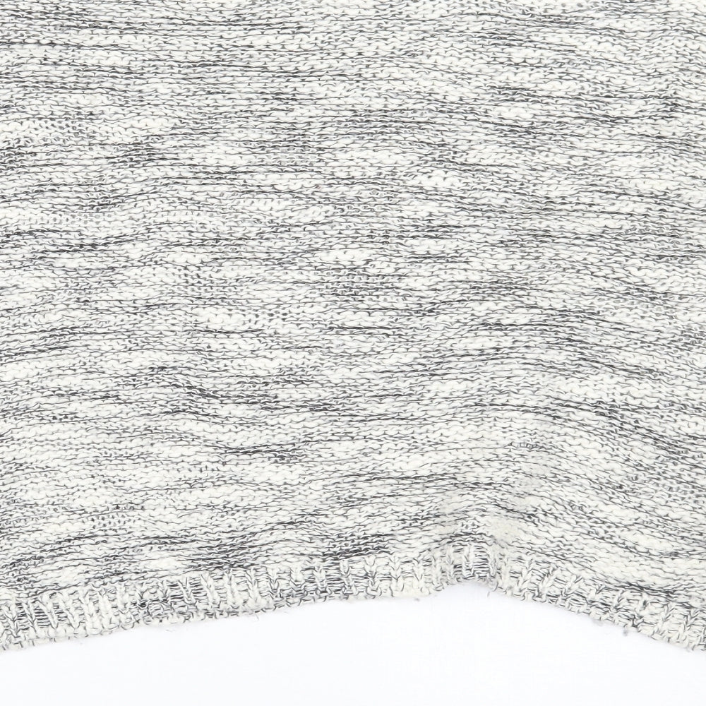 New Look Womens White Pullover Jumper Size 14