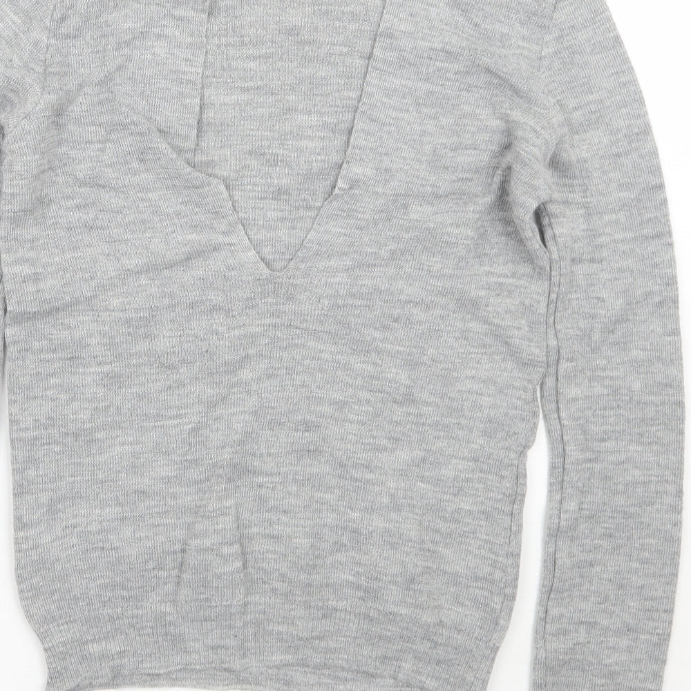 Zara Womens Grey Pullover Jumper Size S