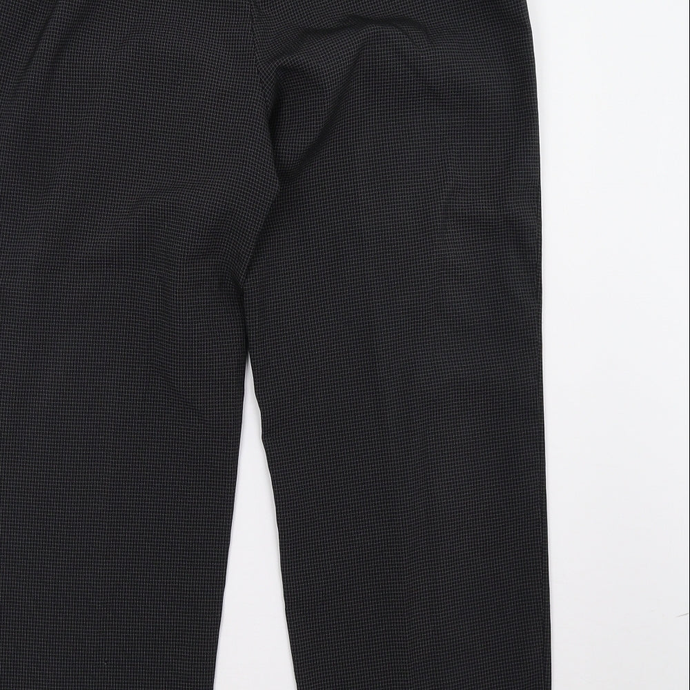 Marks & Spencer Womens Grey Trousers Size 14 L38 in