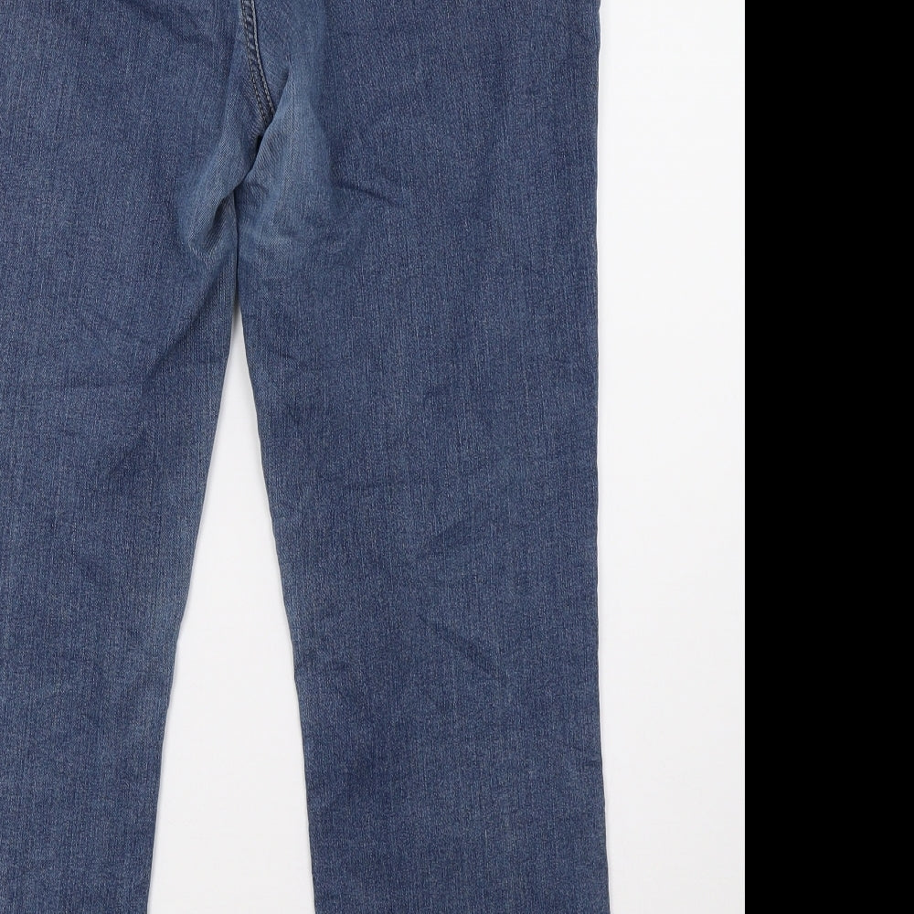 Pioneer Womens Blue Denim Straight Jeans Size 32 L29 in