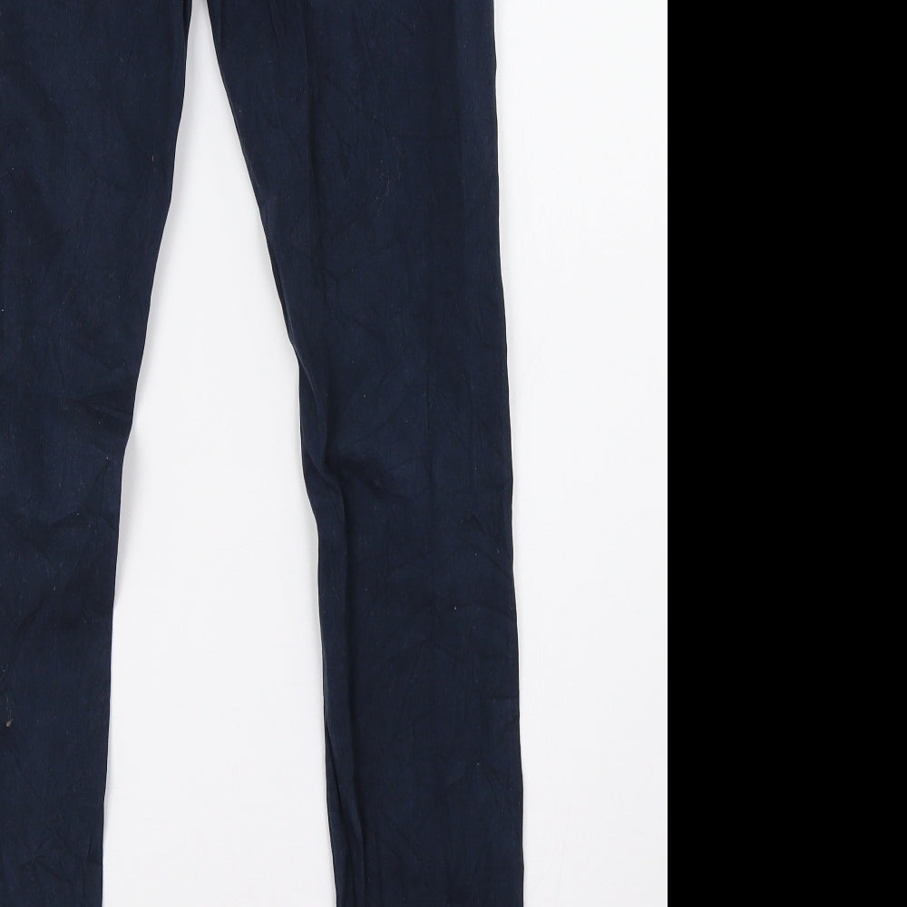 jaqueline deyong Womens Blue Trousers Size M L33 in