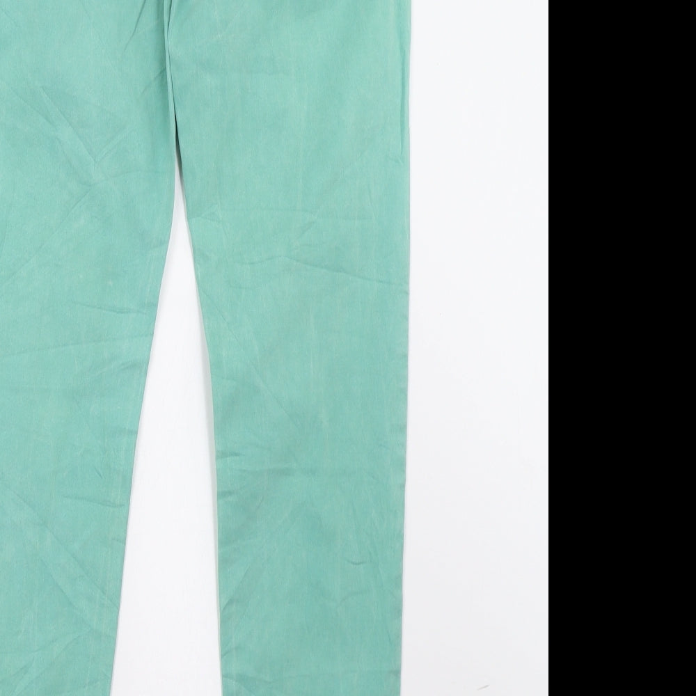 Motel Rocks Womens Green Trousers Size S L31 in