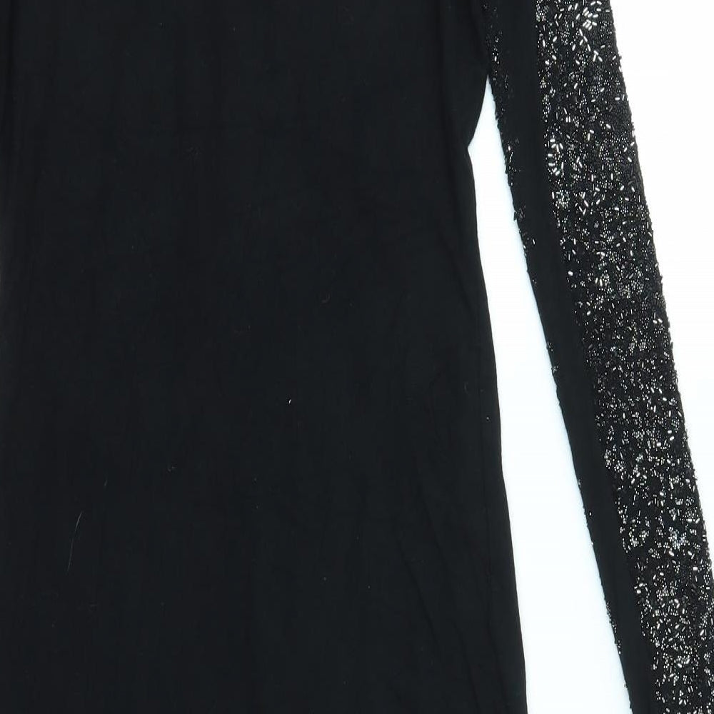 ASOS Womens Black Bodycon Size 8