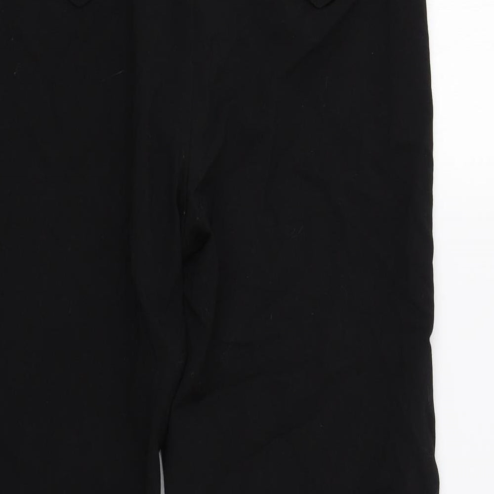 New Look Womens Black Dress Pants Trousers Size 10 L23 in