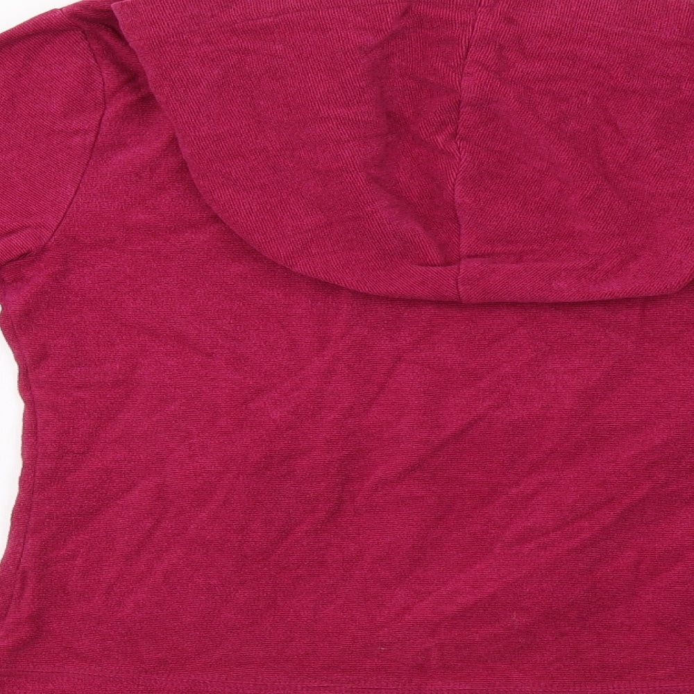 TU Womens Pink Pullover Hoodie Size 10