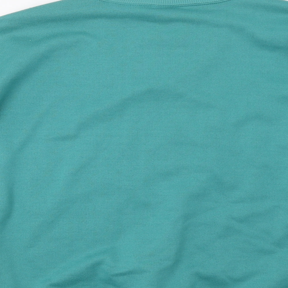 Nature Republic Womens Green Pullover Sweatshirt Size M