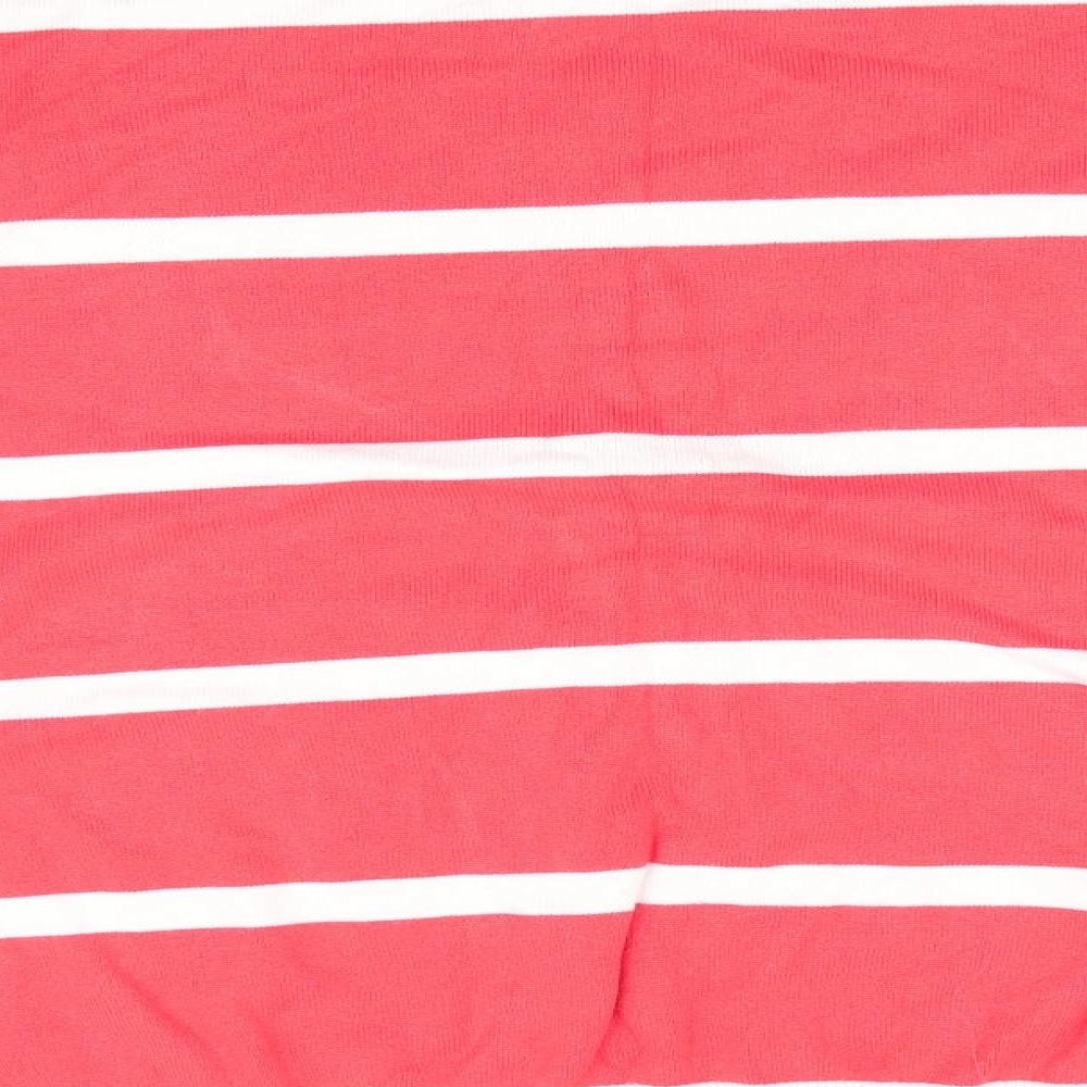 The Collection by Debenhams Womens Orange Striped Pullover Jumper Size 20