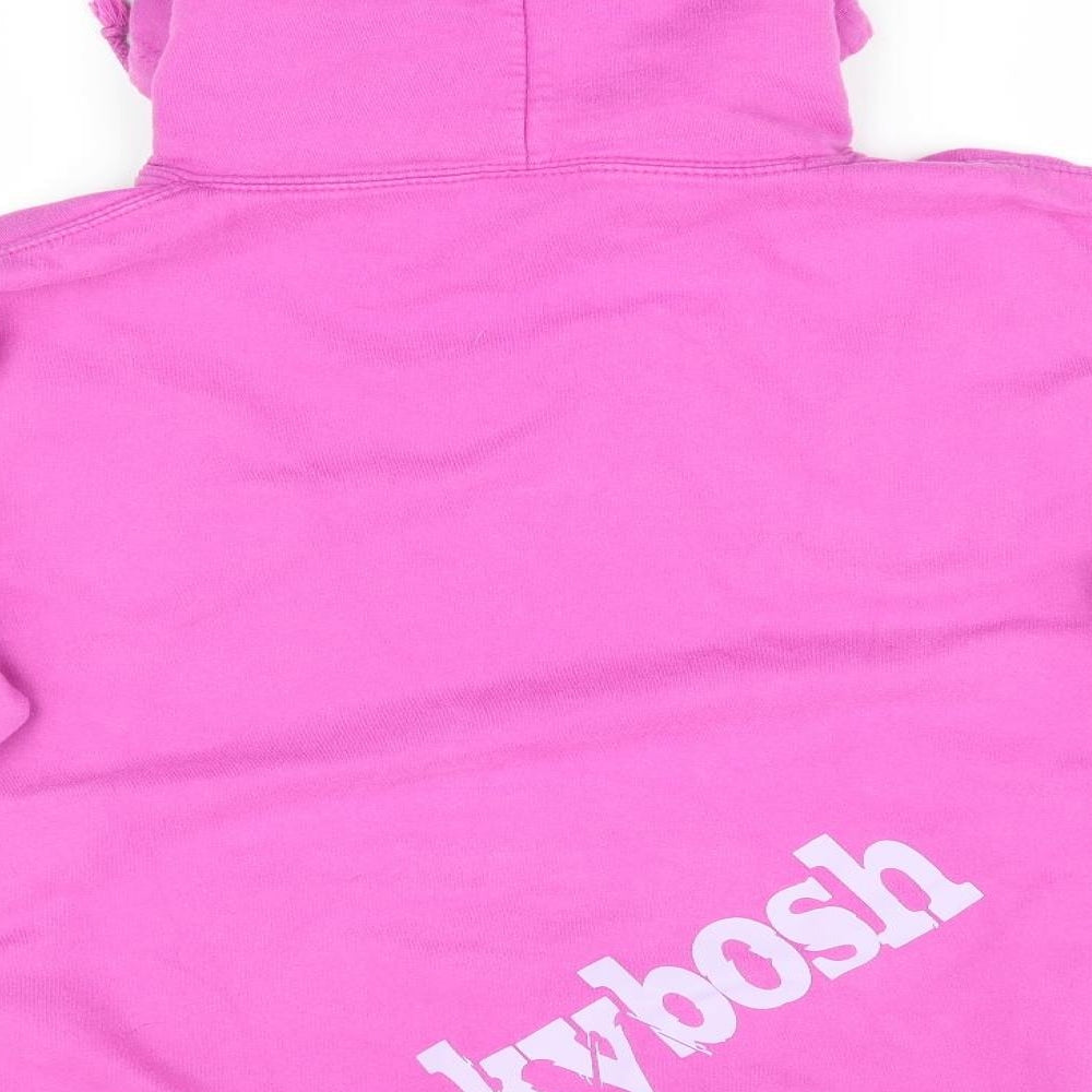 Awdis Womens Pink Pullover Hoodie Size M - Classic 1967 Original