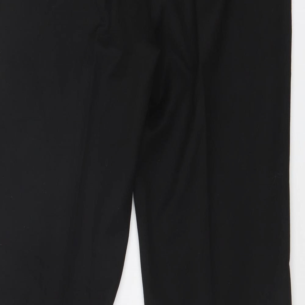 Street One Womens Black Trousers Size 12 L29 in
