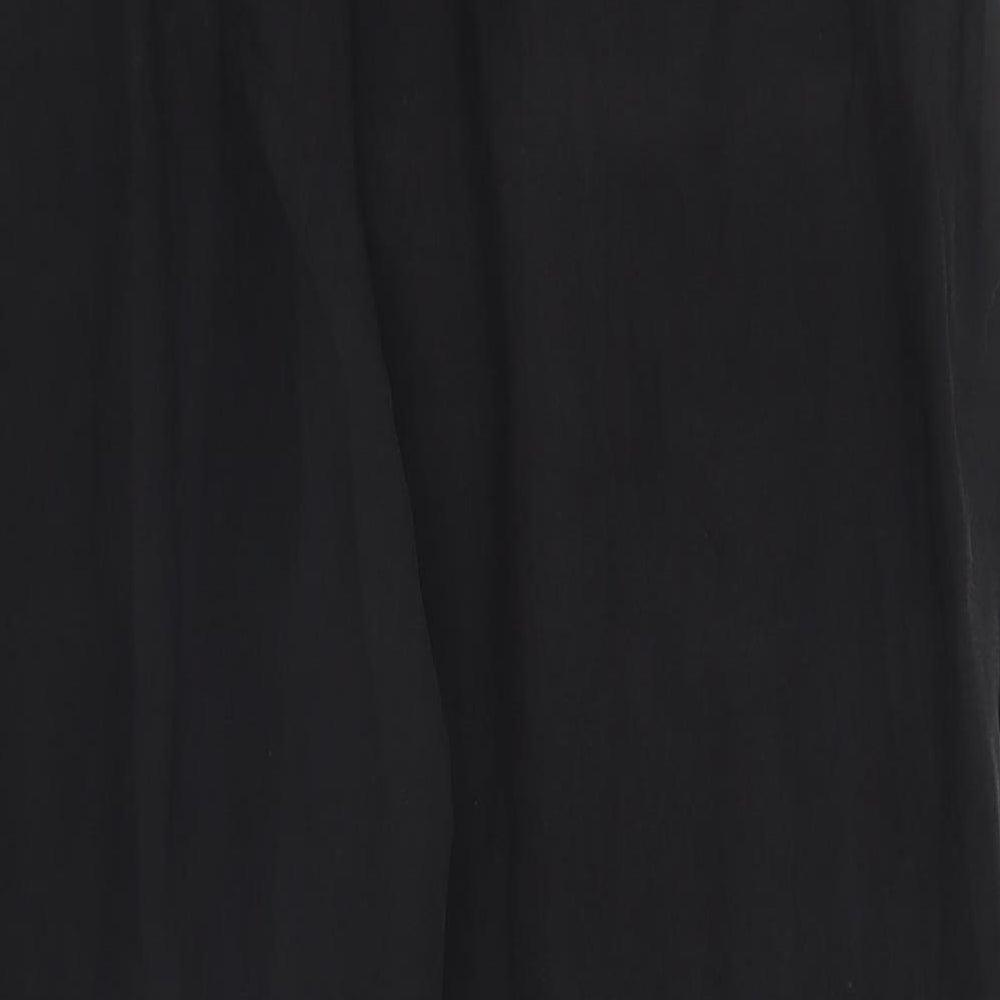 H&M Womens Black Trousers Size 16 L26 in