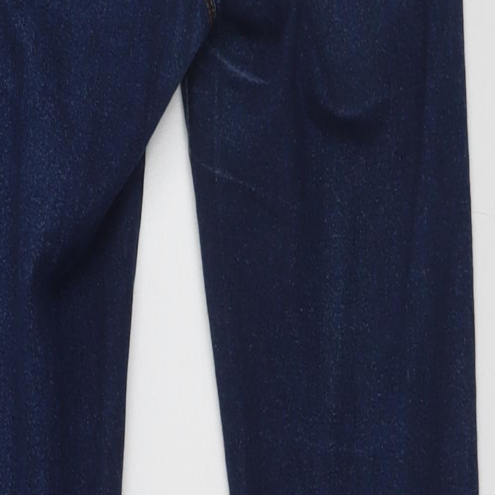 Denim & Co. Womens Blue Straight Jeans Size 10 L27 in