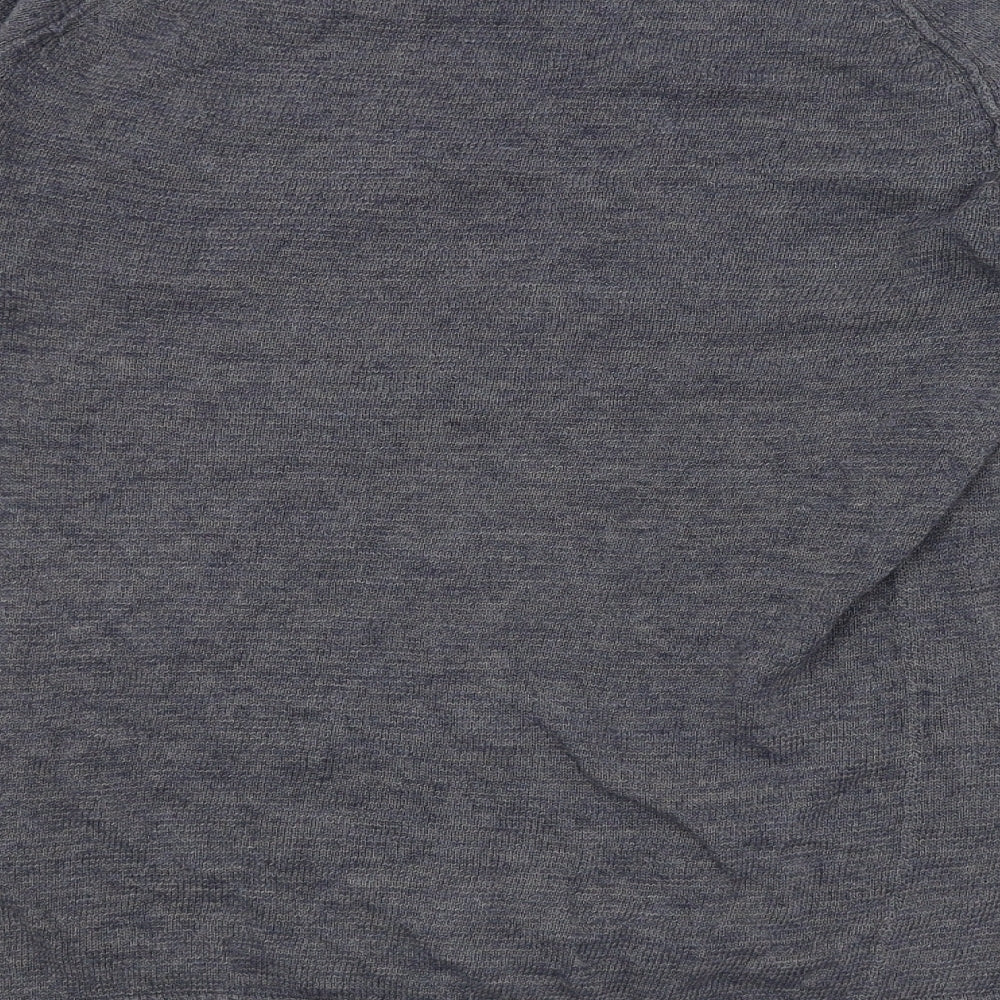 Blend Womens Grey Pullover Jumper Size M