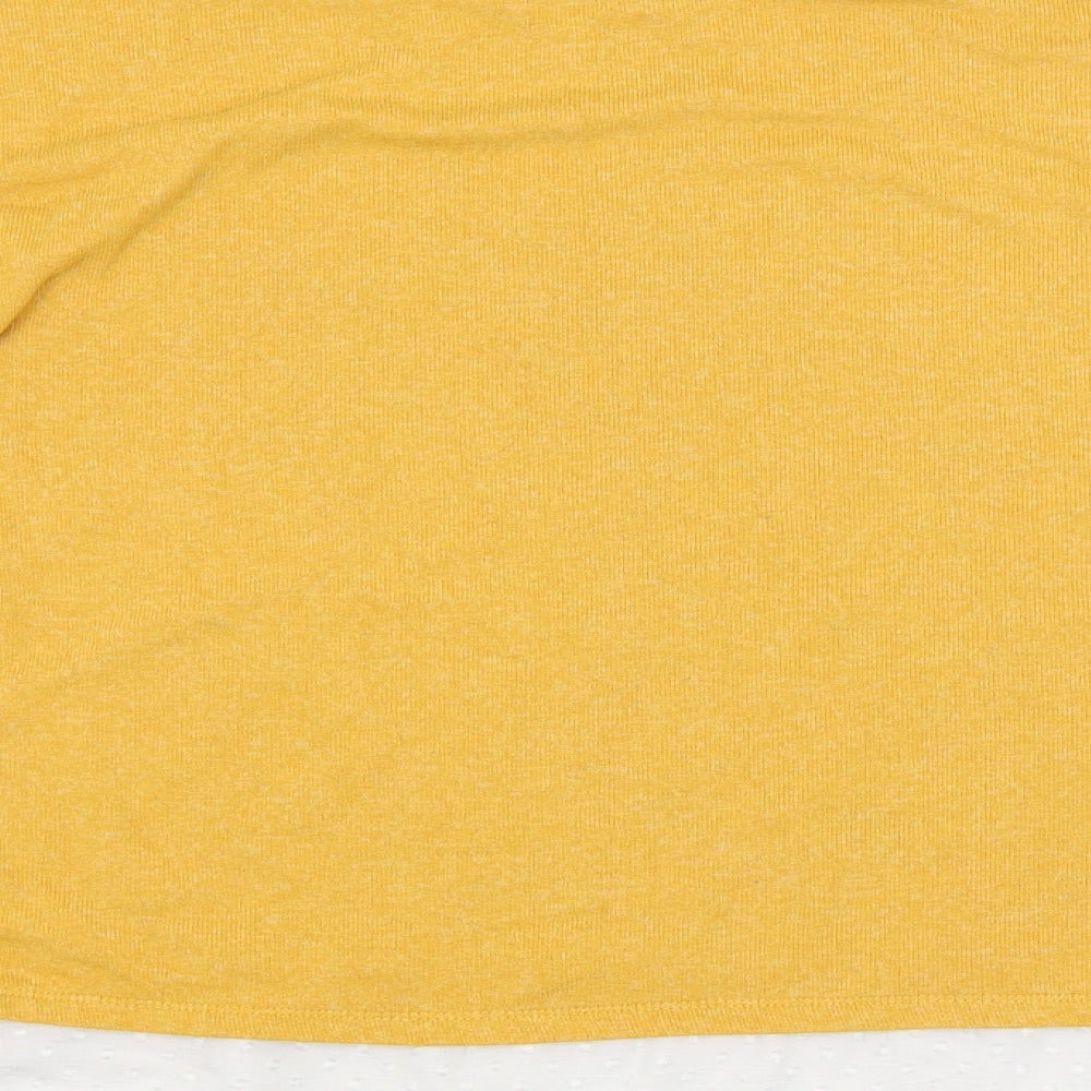 M&CO. Womens Yellow Pullover Jumper