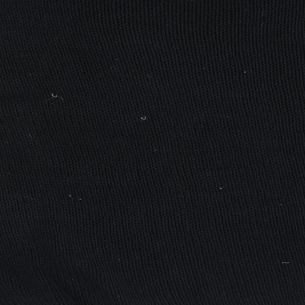 Miss Selfridge Womens Black Pullover Jumper Size 16