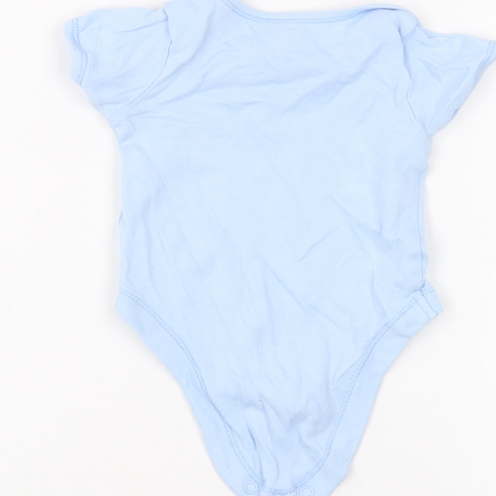 George Baby Blue Babygrow One-Piece Size 0-3 Months