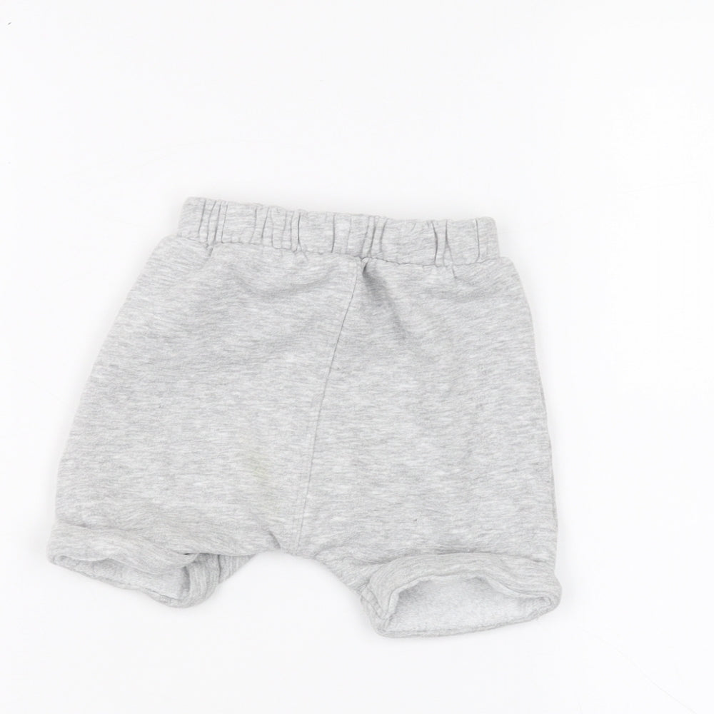 Matalan Baby Grey Cropped Trousers Size 6-9 Months