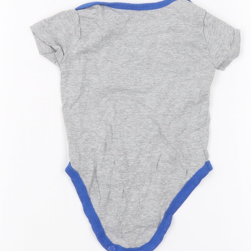 Pep&Co Baby Grey Babygrow One-Piece Size 3-6 Months