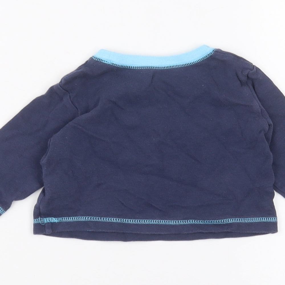 George Baby Blue Basic T-Shirt Size 3-6 Months