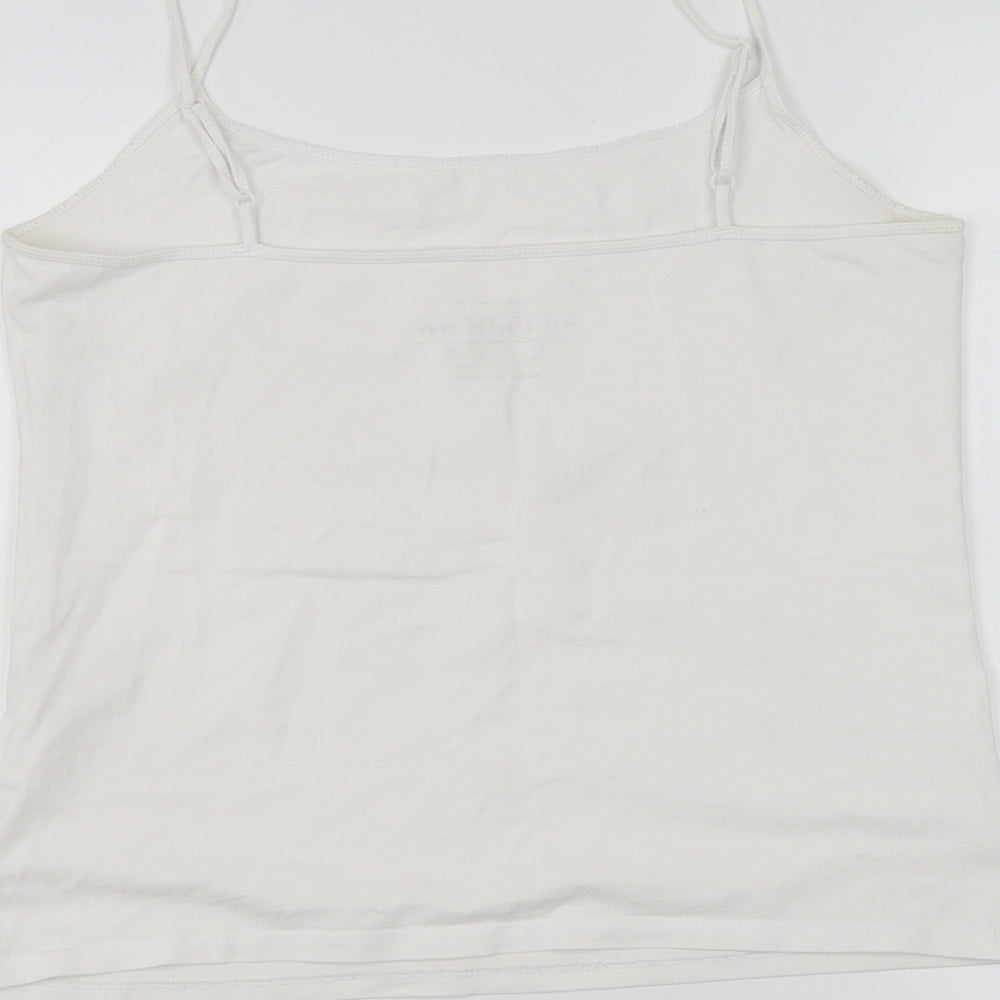 Atmosphere Womens White Basic T-Shirt Size 16