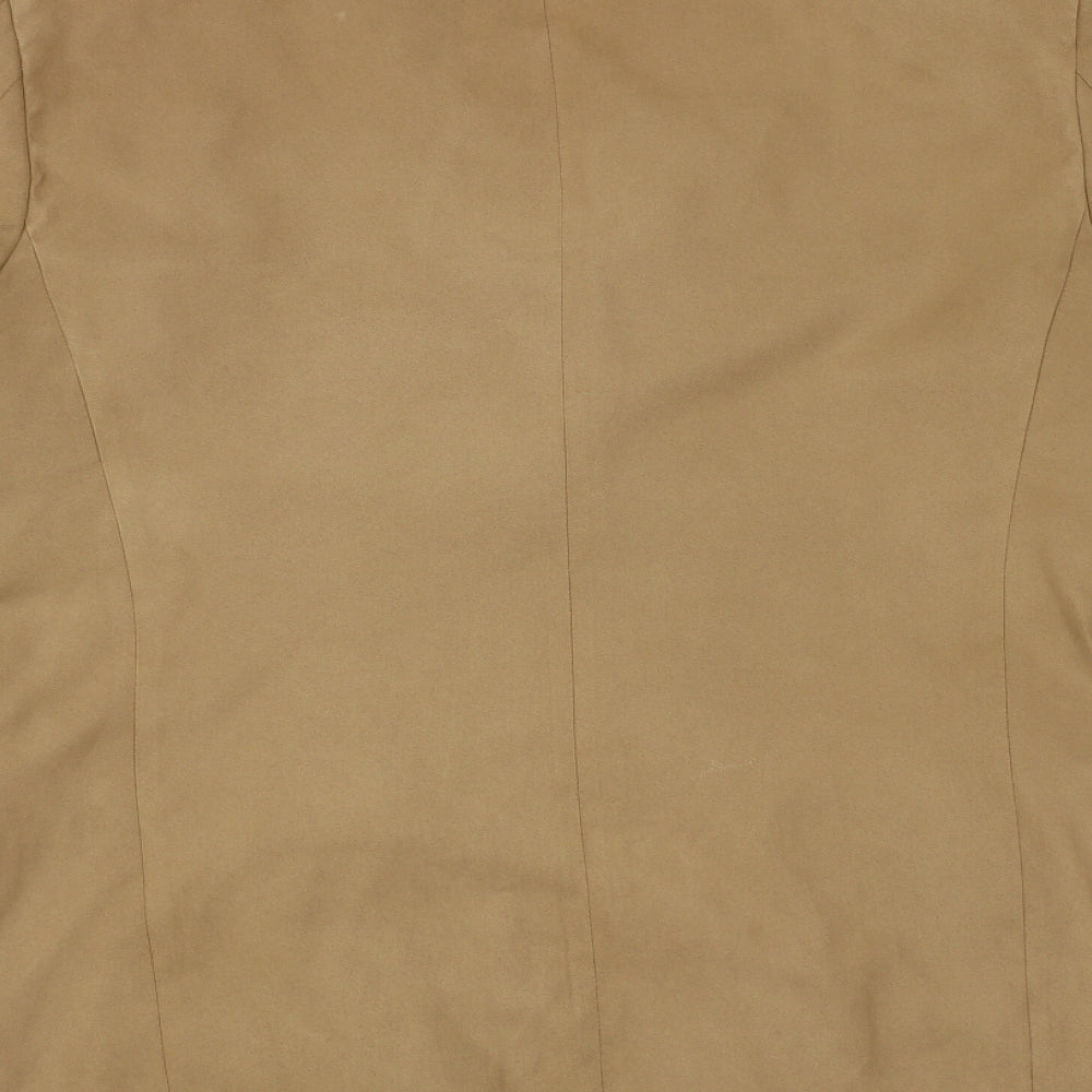 Preworn Mens Brown Jacket Suit Jacket Size 40