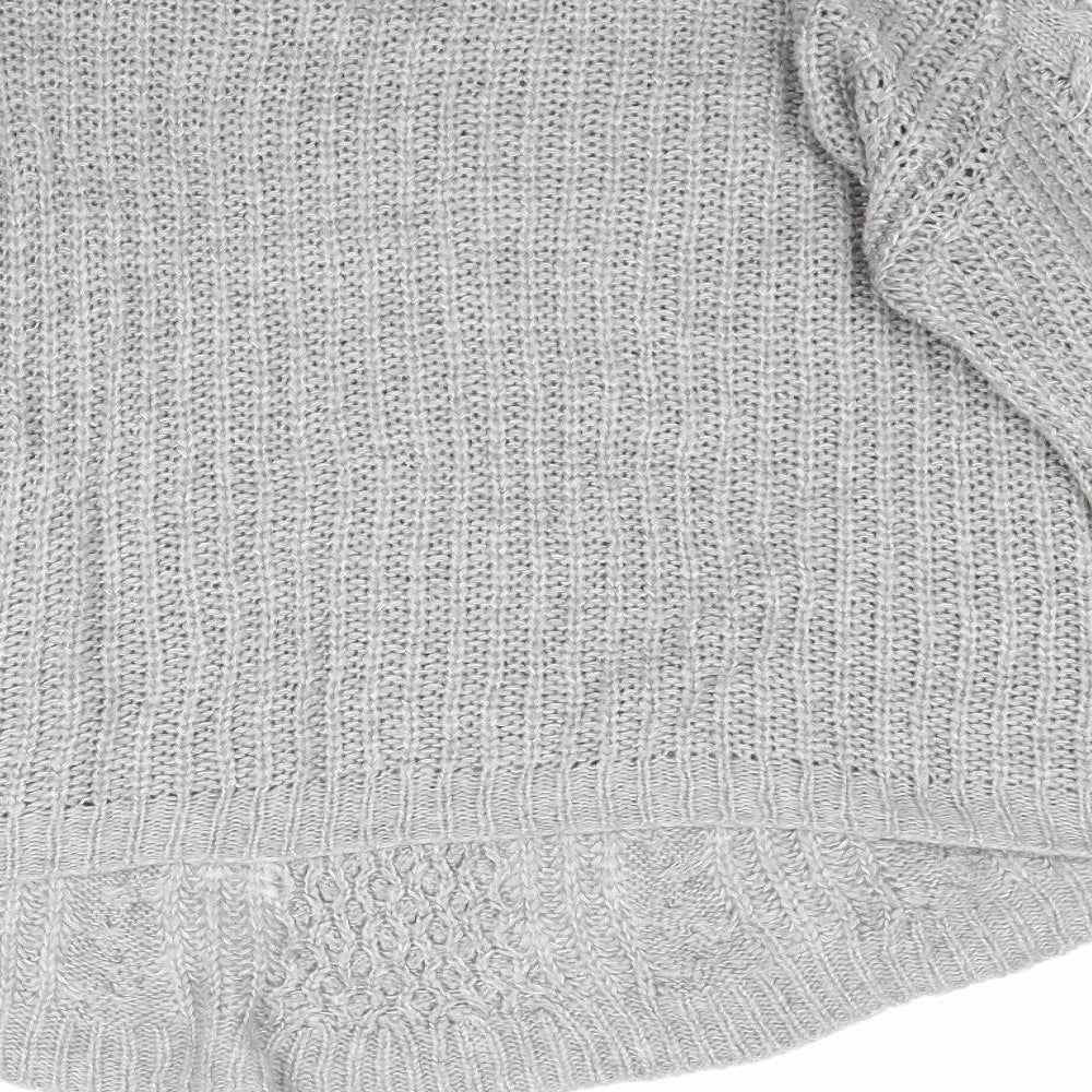 Kiabi Womens Grey Knit Pullover Jumper Size L