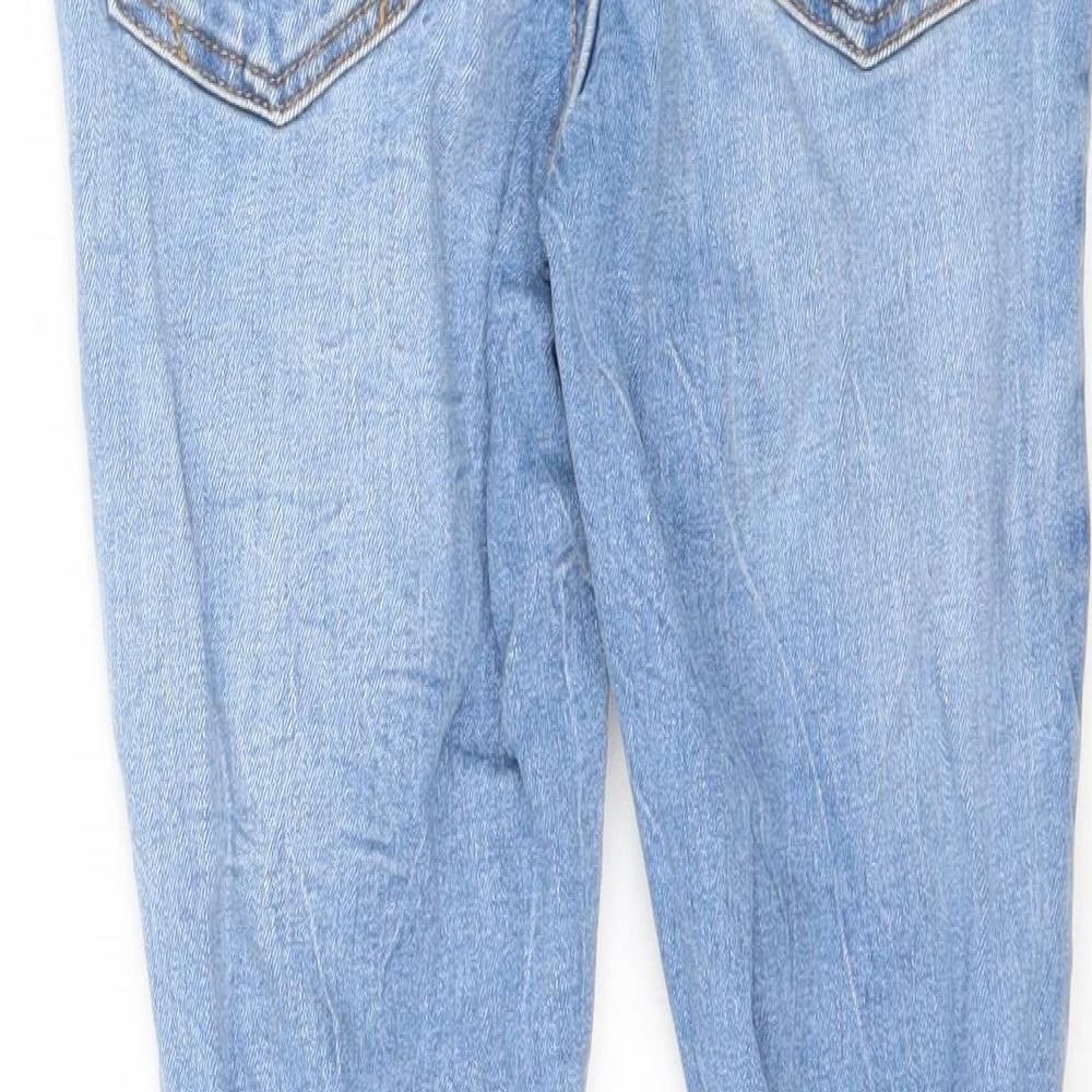 River Island Girls Blue Denim Skinny Jeans Size 9 Months