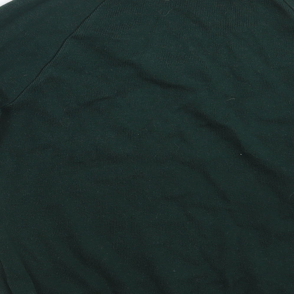 SWI Womens Green Pullover Jumper Size 4