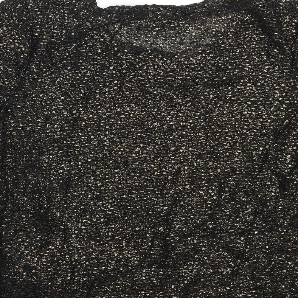 NEXT Womens Gold Basic T-Shirt Size 8