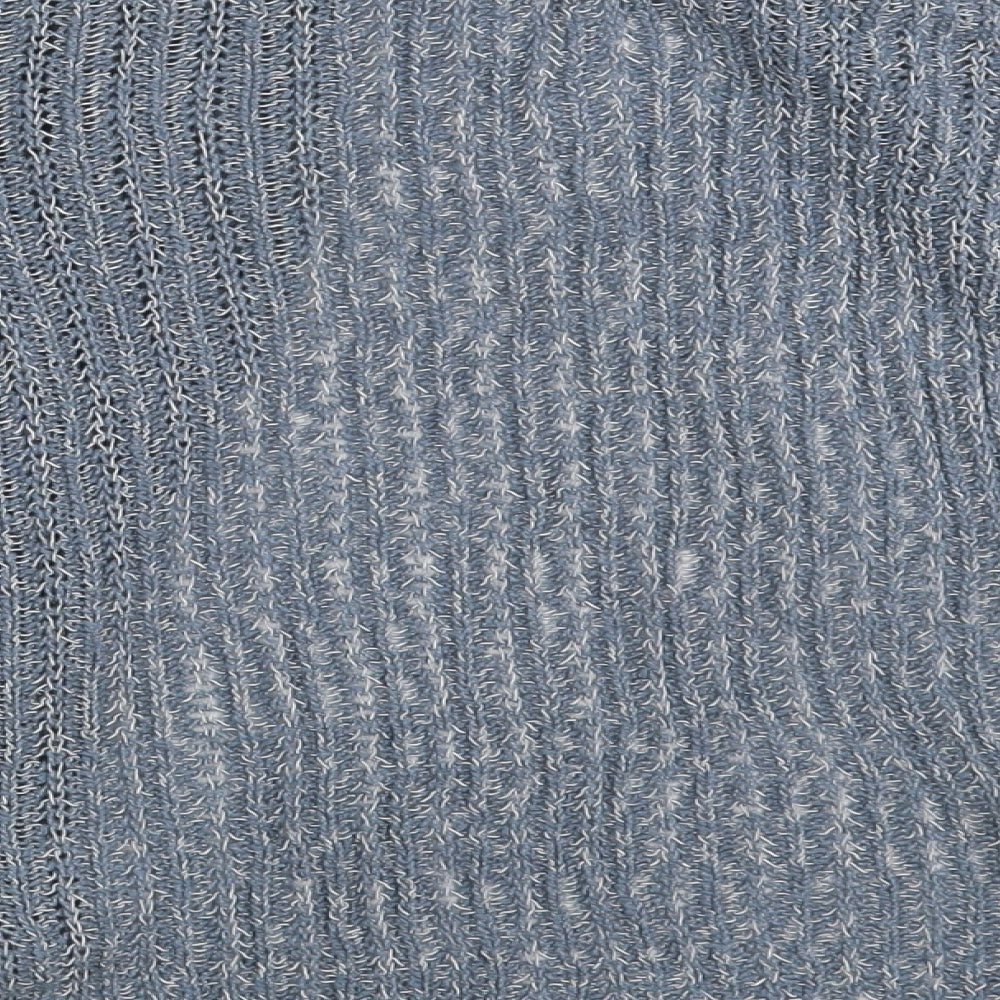 Marks & Spencer Womens Blue Wrap Jumper One Size