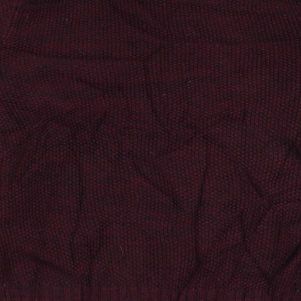 Cedarwood State Mens Red Pullover Jumper Size S