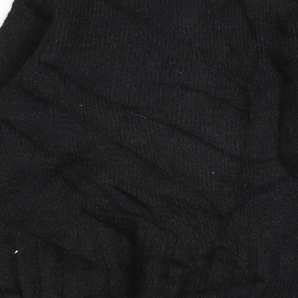 Debenhams Womens Black Full Zip Jumper Size 12