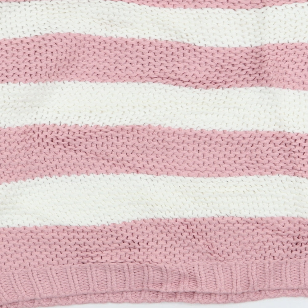 In the Style Womens Multicoloured Striped Pullover Jumper Size 6
