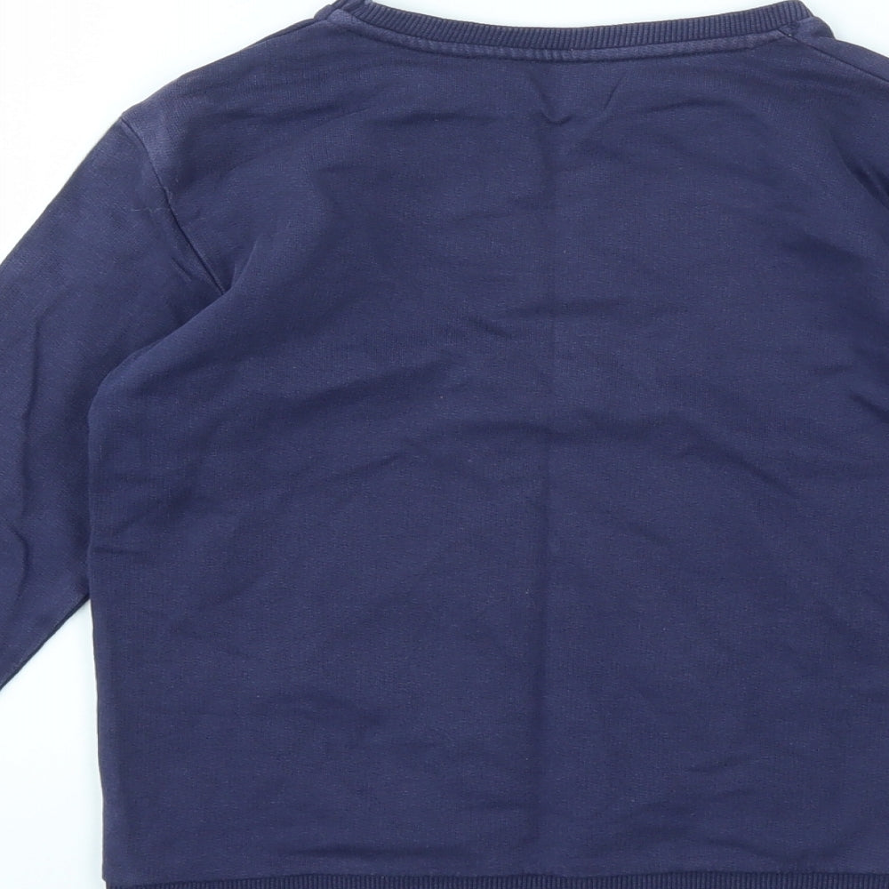 Primark Boys Blue Pullover Jumper Size 7-8 Years