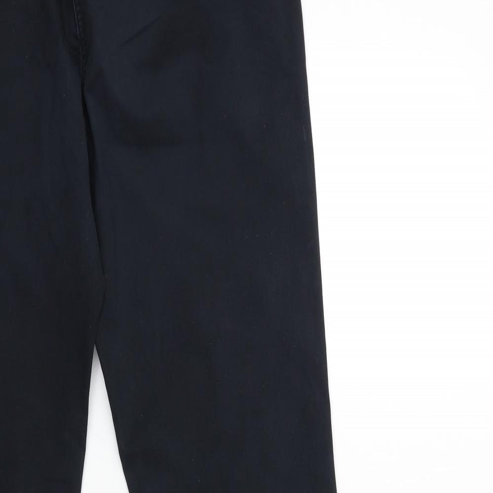 Debenhams Womens Black Trousers Size 12 L29 in