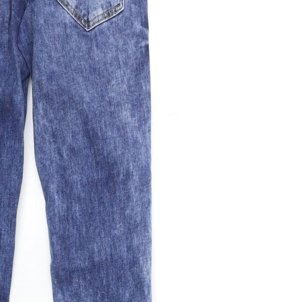H&M Womens Blue Denim Skinny Jeans Size 26 in L32 in