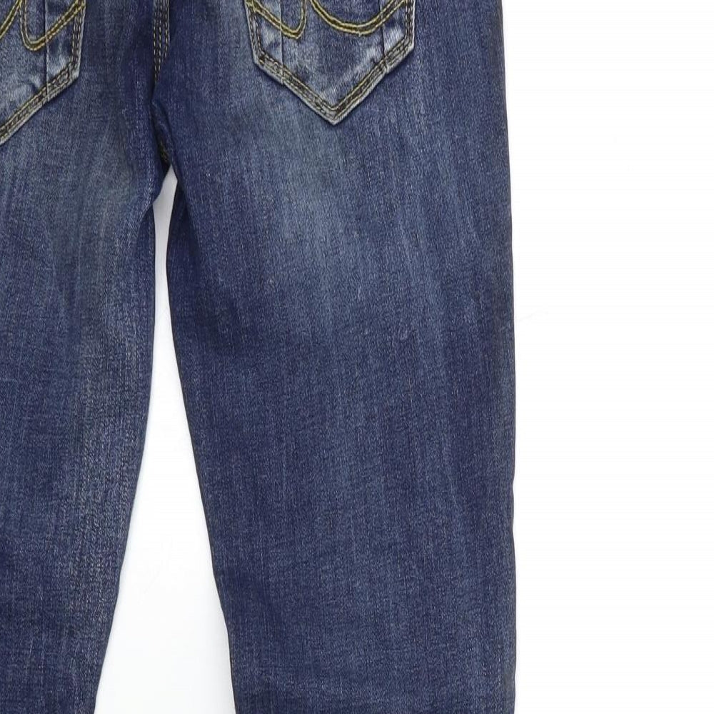 FOR EVERYDAY Womens Blue Denim Skinny Jeans Size 27 in L27 in