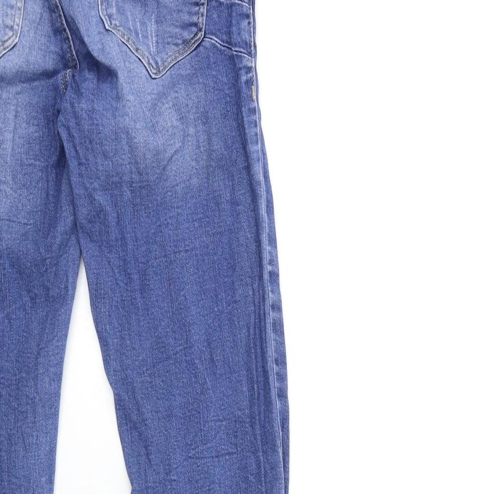 TALLY WEiJL Womens Blue Denim Skinny Jeans Size 36 in L30 in