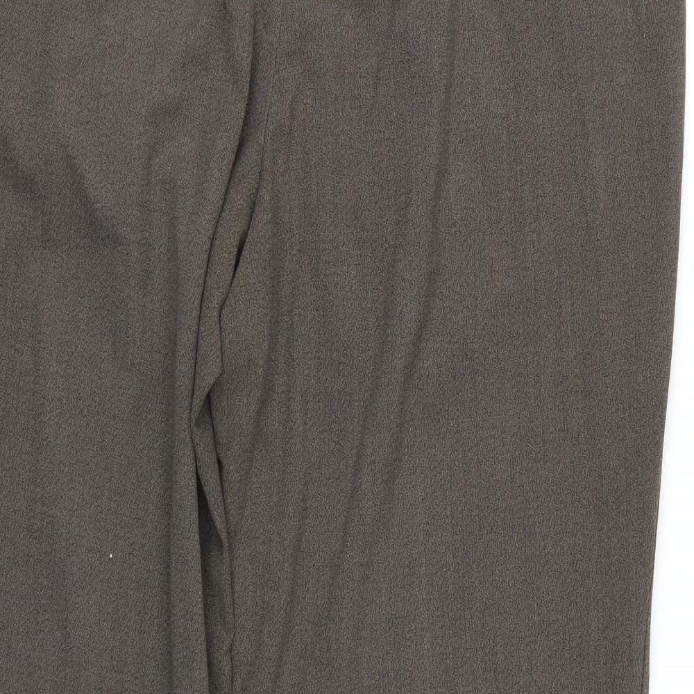 Robell Womens Brown Trousers Size 36 L27 in