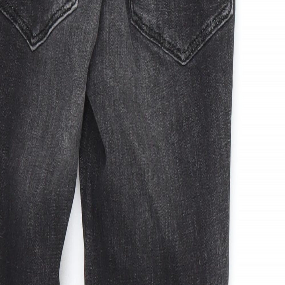 Next Boys Black Denim Skinny Jeans Size 9 Months