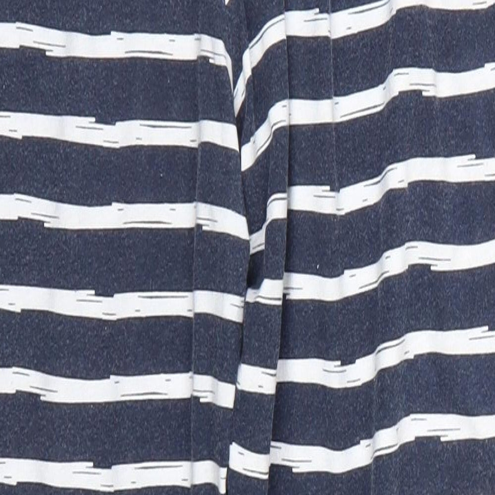 Matalan Womens Blue Striped Cami Pyjama Pants Size S