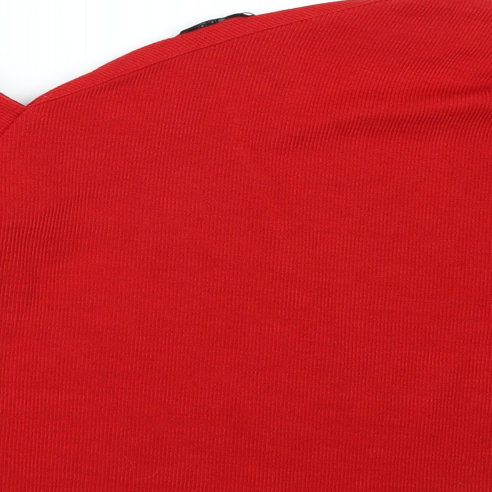 CBR Womens Red Basic T-Shirt Size M