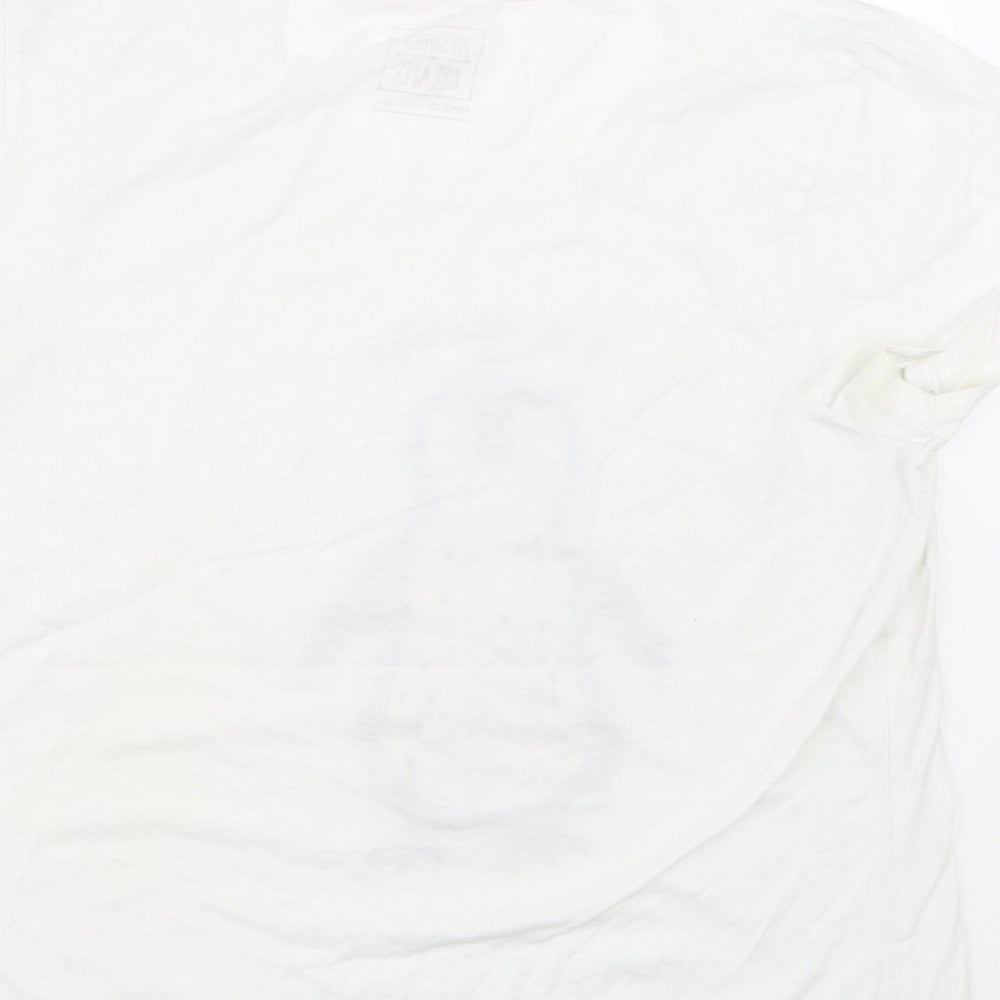 Pep&Co Womens White Top Pyjama Top Size 12 - Penguin